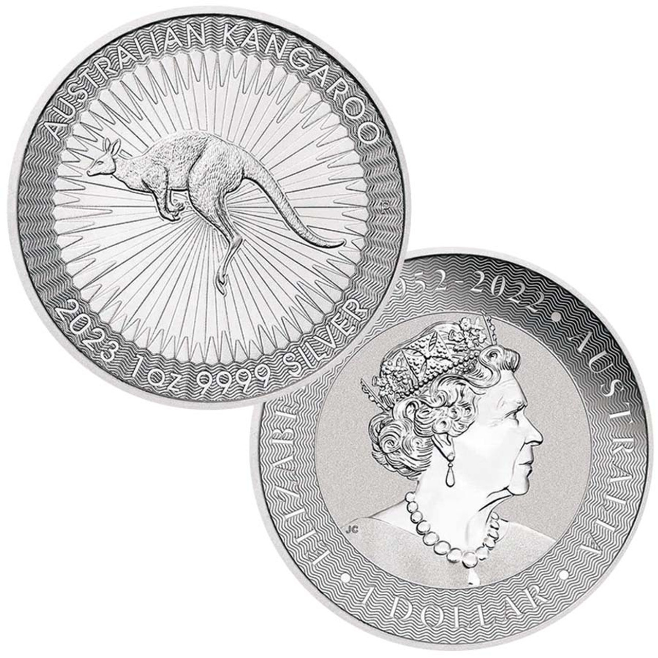 Australia 2023 Kangaroo 1-Oz. Silver Dollar Brilliant Uncirculated