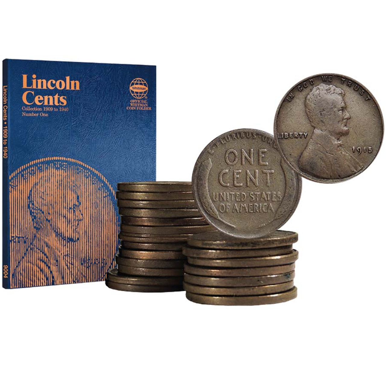 1910-1929 Lincoln Wheat Cent 20- Coin Set