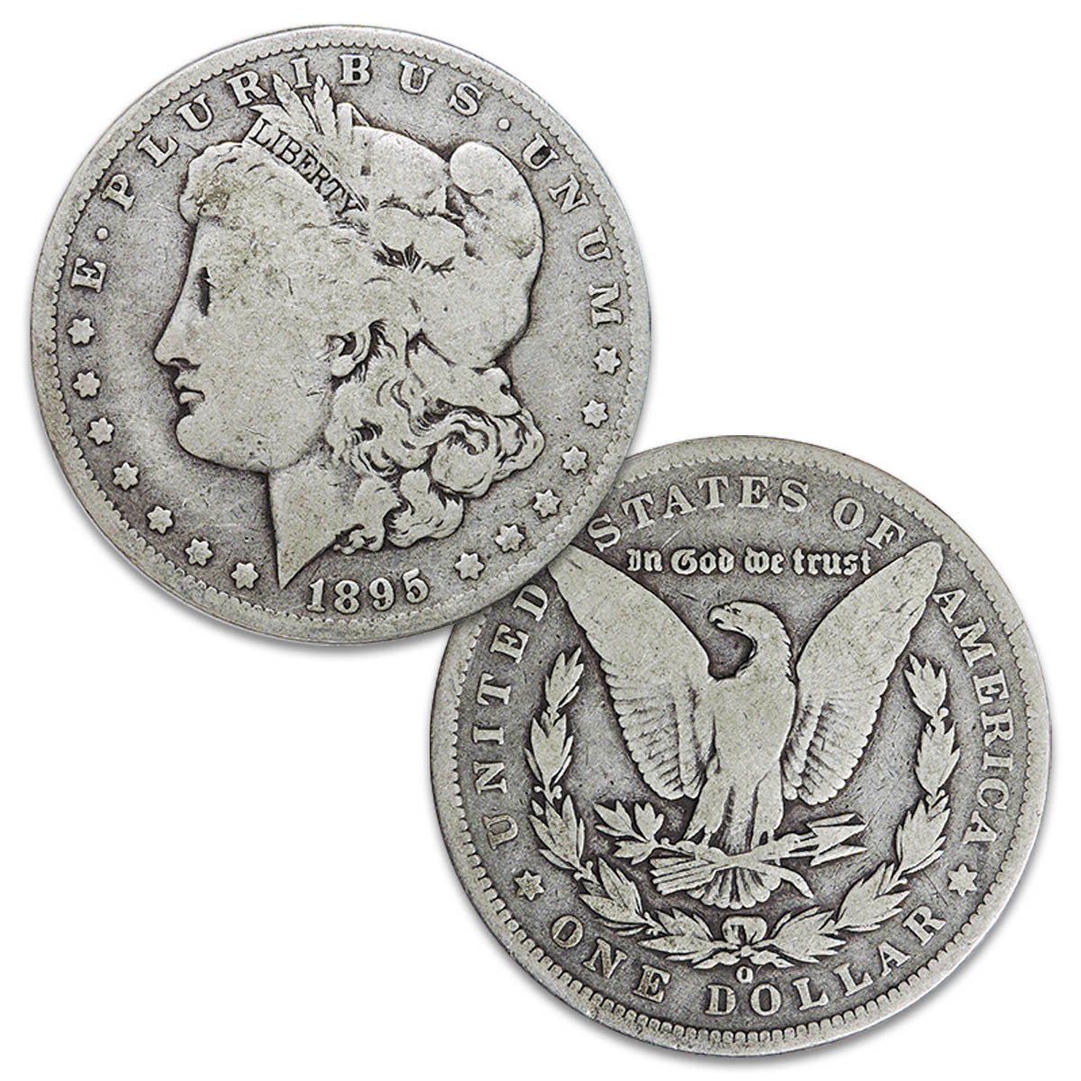 1895-O Morgan Silver Dollar Good to Fine