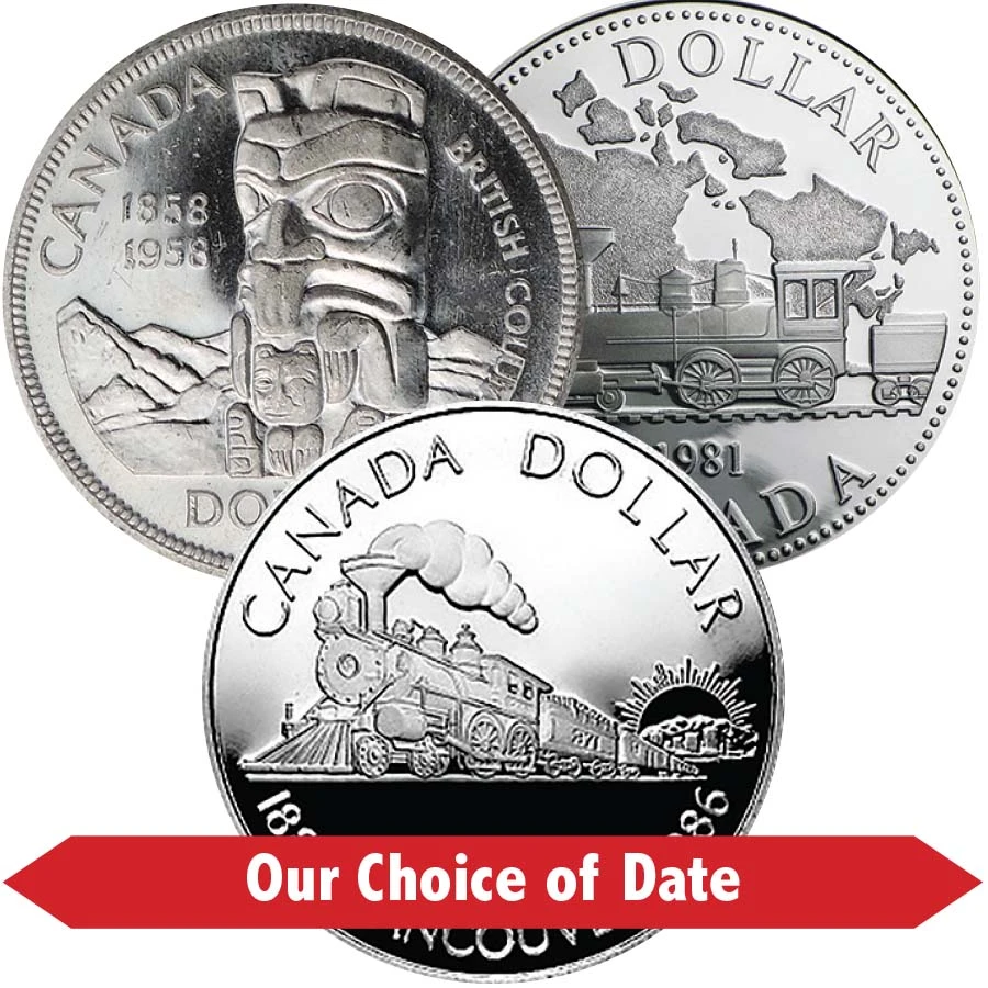 Canada 1958-1984 Silver Dollar Mystery Offer