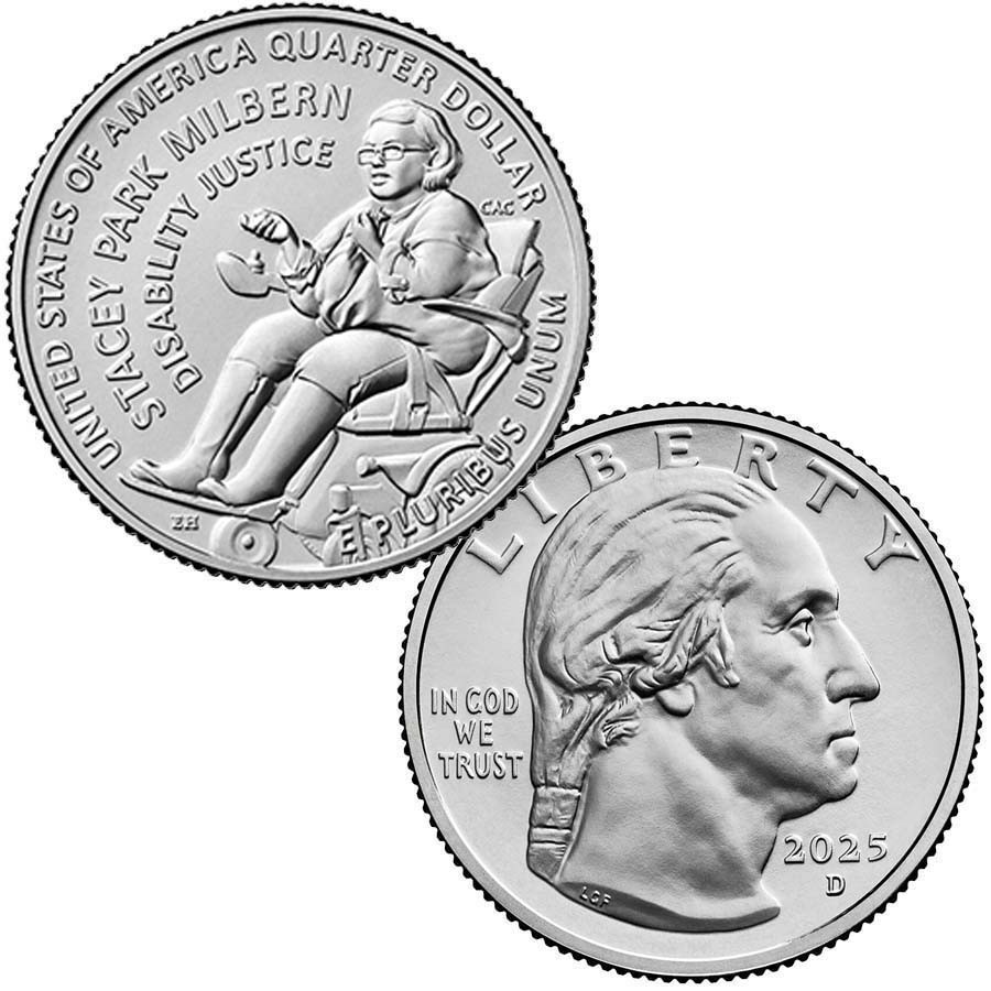2025-D Stacey Park Milbern Quarter Brilliant Uncirculated