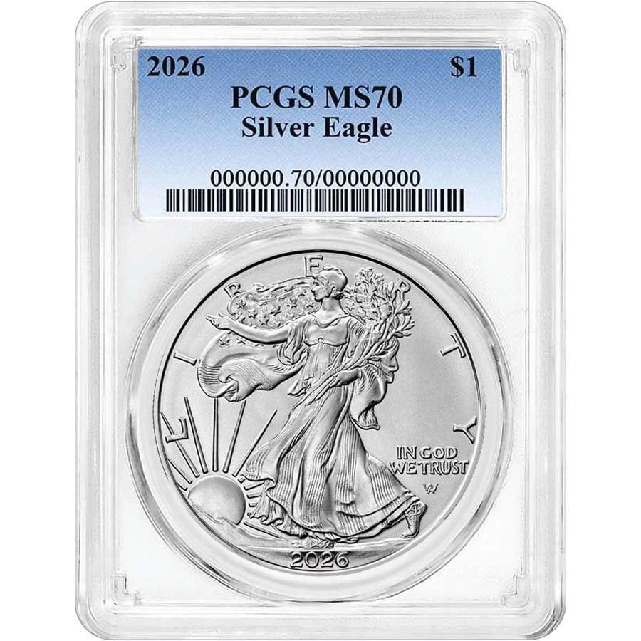 2026 Silver Eagle Certified MS-70