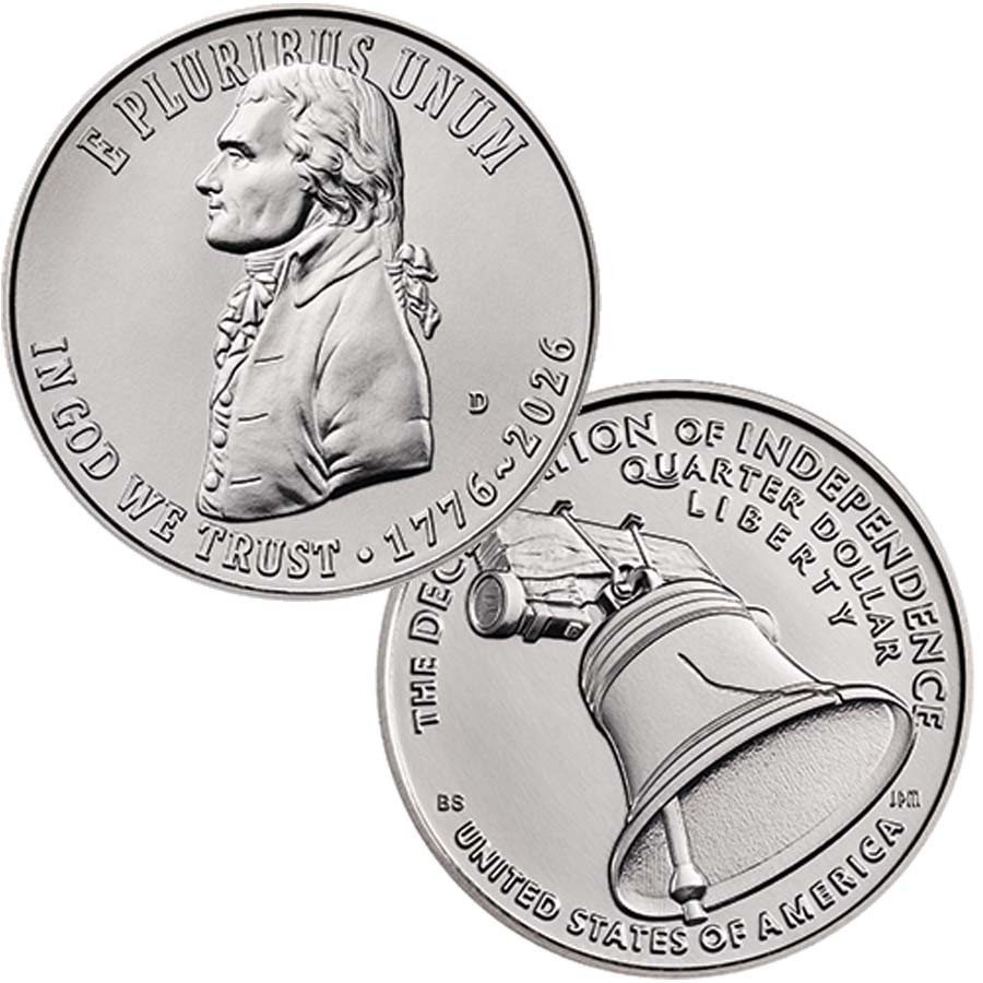 2026-D SemiQ Declaration of Independence Quarter BU