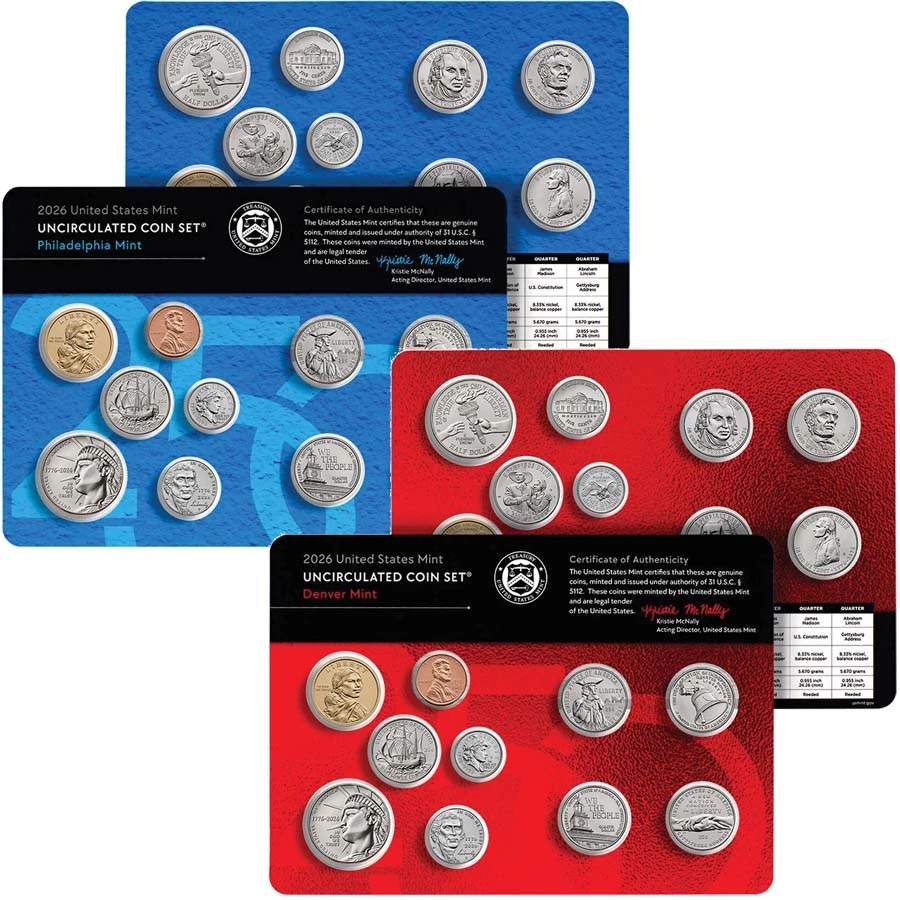 2026 Mint Set 20 Coins