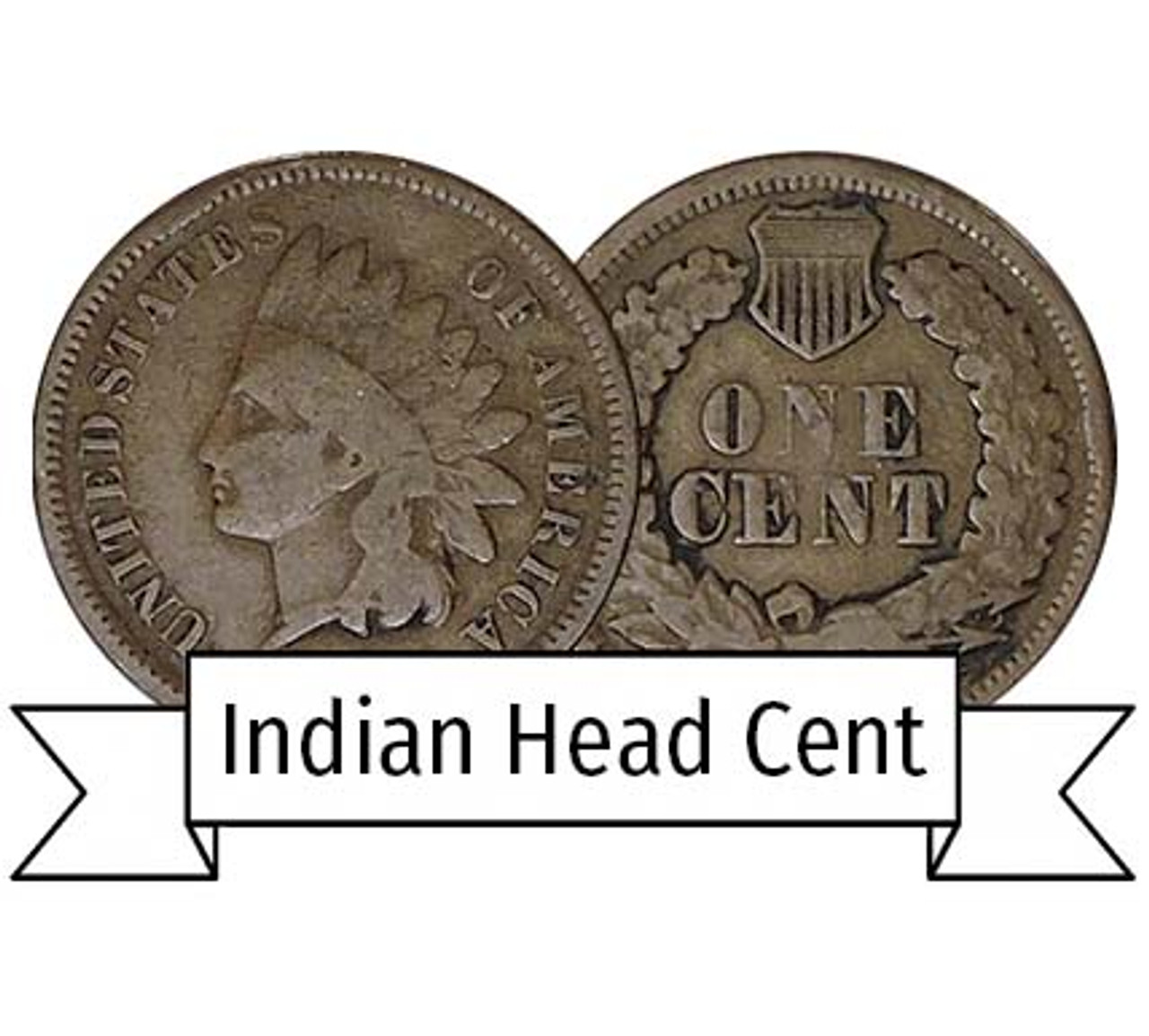 1867 Indian Head Cent Good