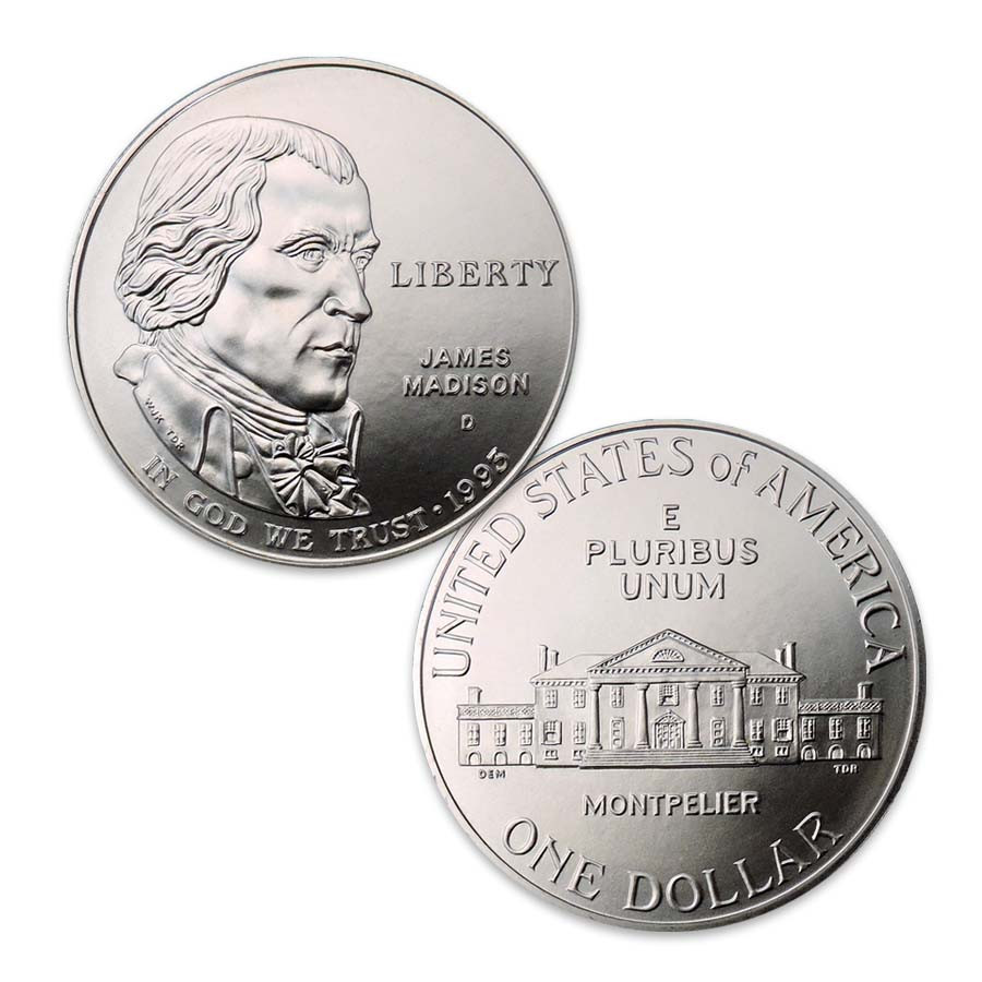 1993-D Bill of Rights Silver Dollar Brilliant Uncirculated