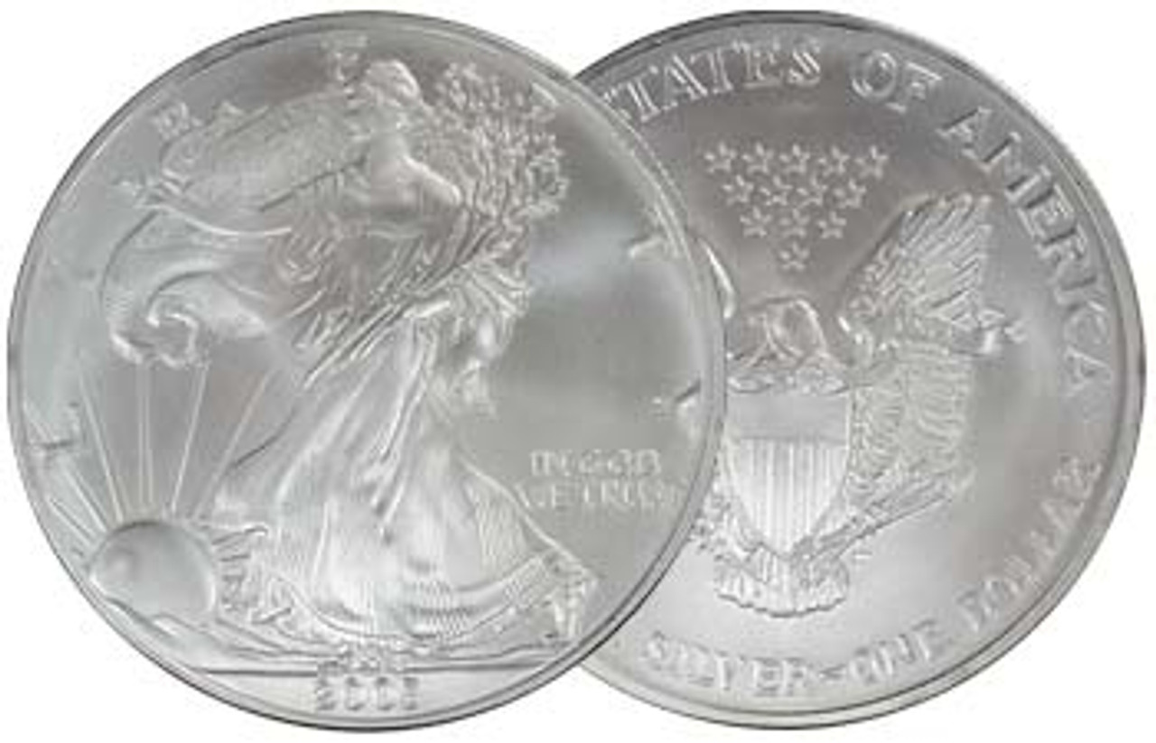 2003 Silver Eagle Brilliant Uncirculated Image 1