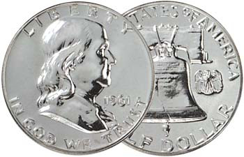 1956-1963 Franklin Silver Half Dollar Proof Image 1