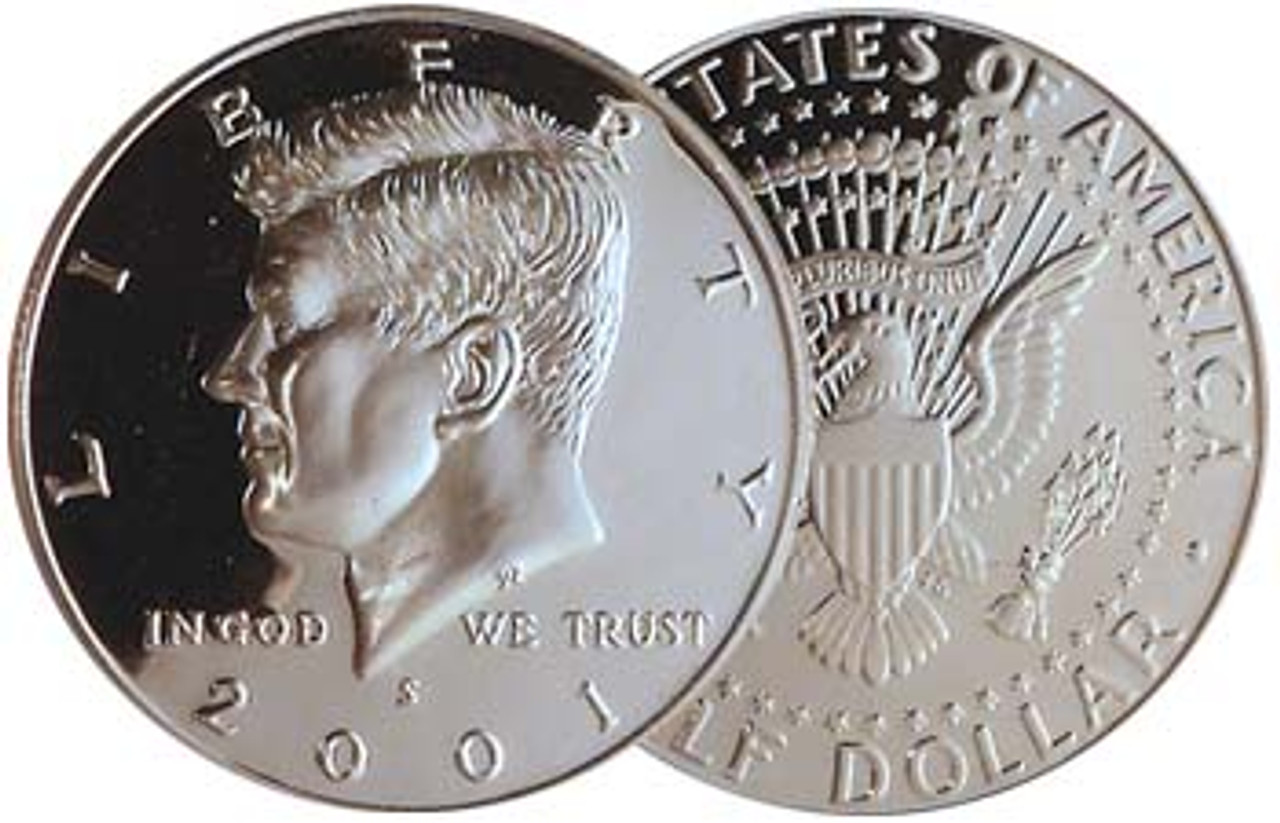 2001-S Kennedy Half Dollar Proof Image 1