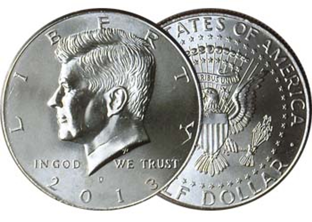 2013-D Kennedy Half Dollar Brilliant Uncirculated Image 1