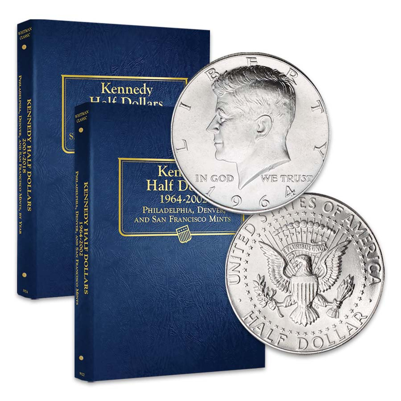 1964-Date P, D & S Kennedy Half Dollar Set Brilliant Uncirculated & Proof