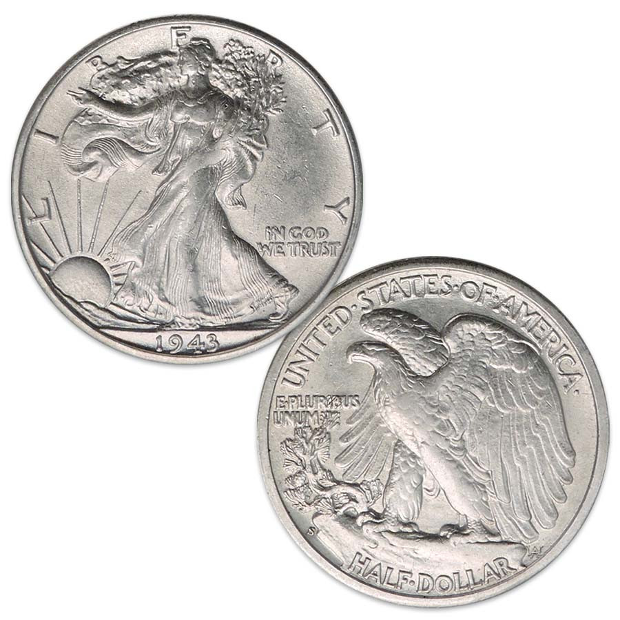 コレクション Walking Liberty Silver Half Dollar 1916-1947 Walking Liberty Silver Half Dollar About Uncirculated