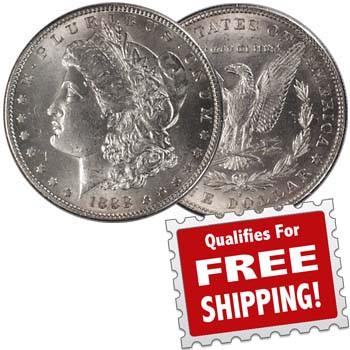 1888-S Morgan Silver Dollar Brilliant Uncirculated Image 1