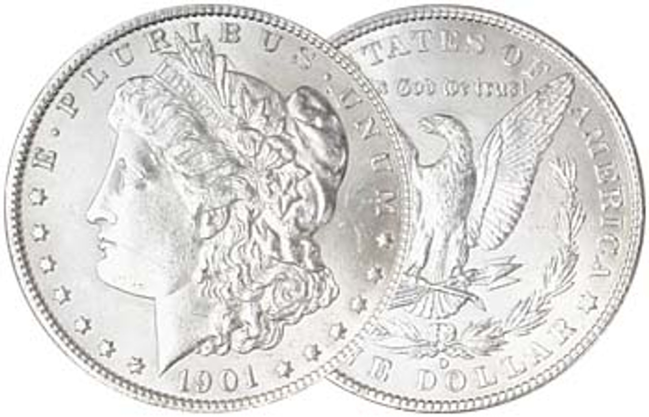 ⭐Mint⭐ 1901-P Morgan Silver Dollar G–VG | GovMint