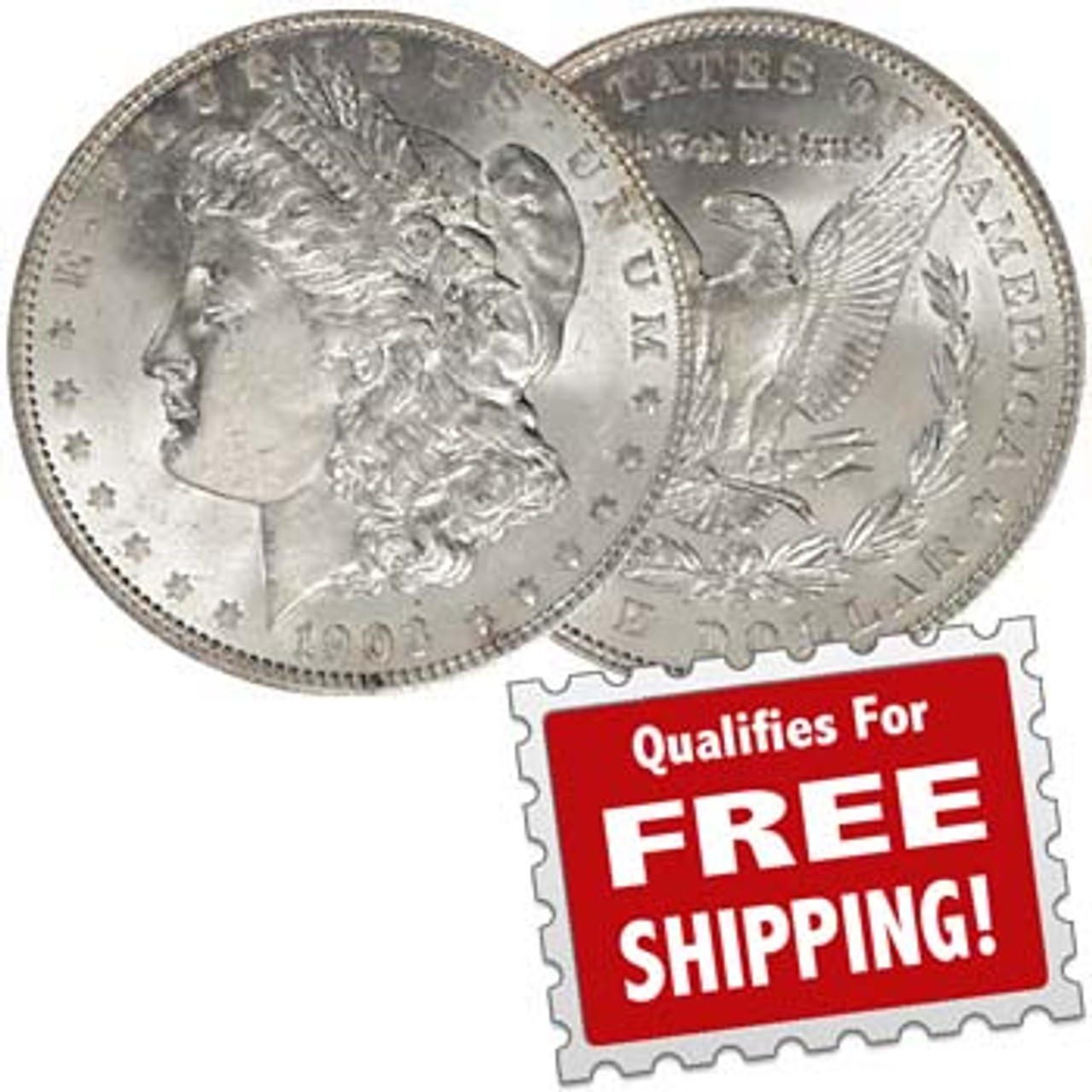 1903 Morgan Dollar モルガンダラー 1903 Morgan Silver Dollar BU For Sale - Bullion Shark