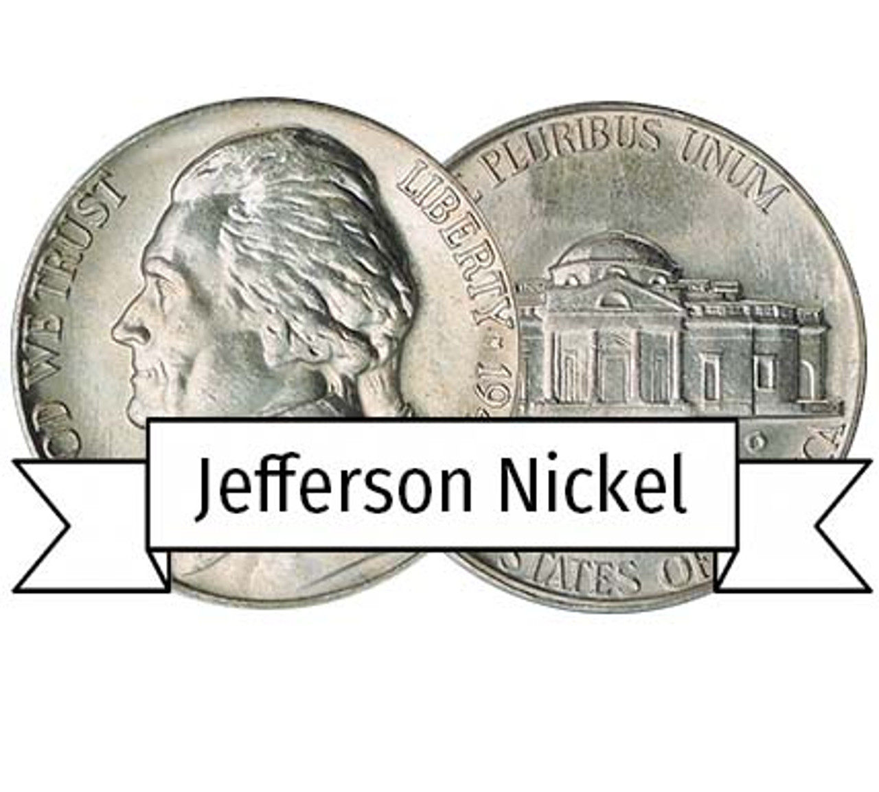 1949-D Jefferson Nickel Brilliant Uncirculated