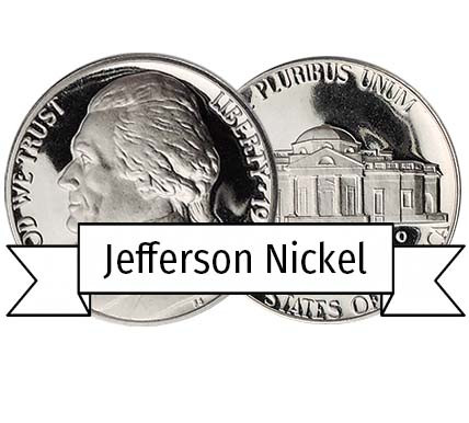 1993-S Jefferson Nickel Proof | International Coins & Currency