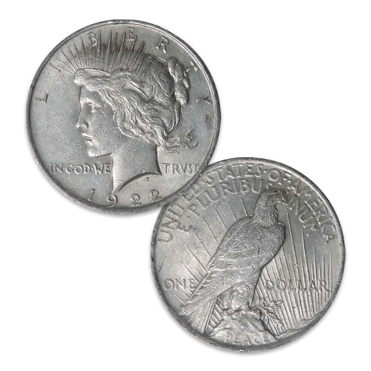 1922-P Peace Silver Dollar Very Fine