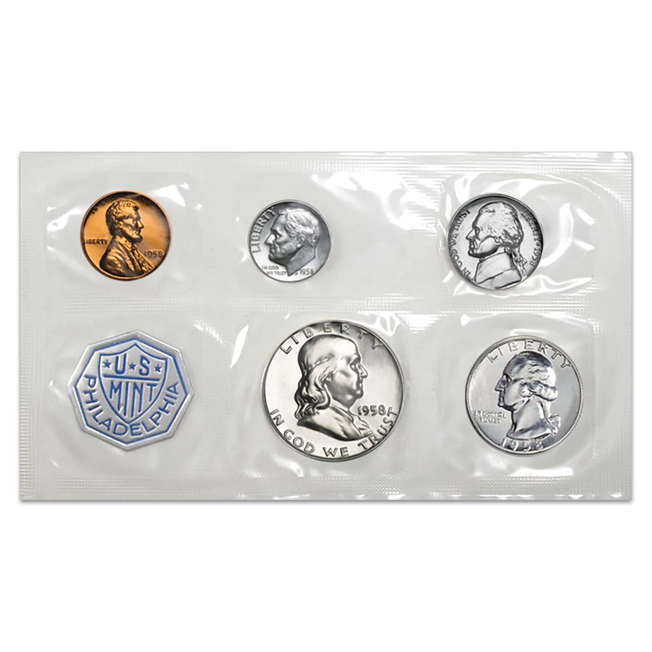 PSA SUMMIT 関連グッズセット 1958 Proof Set 5 Coins | International Coins & Currency