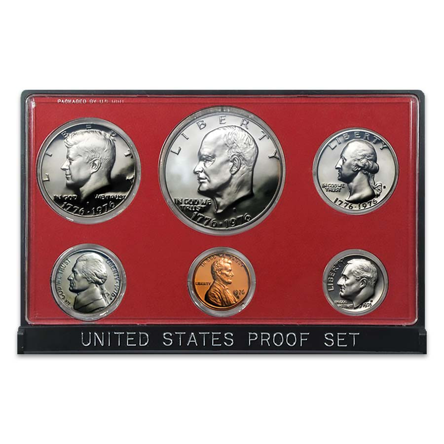 UNITED STATES コンスティテューションコイン リバティーコインセット 1976 Proof Set 6 Coins | International Coins & Currency