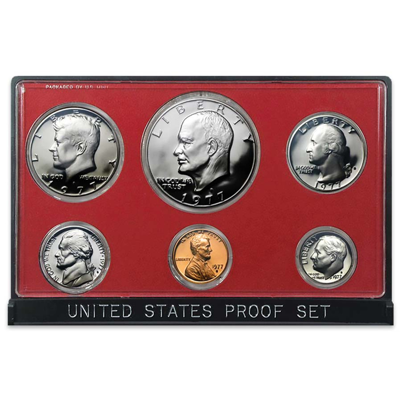 1977 Proof Set 6 Coins