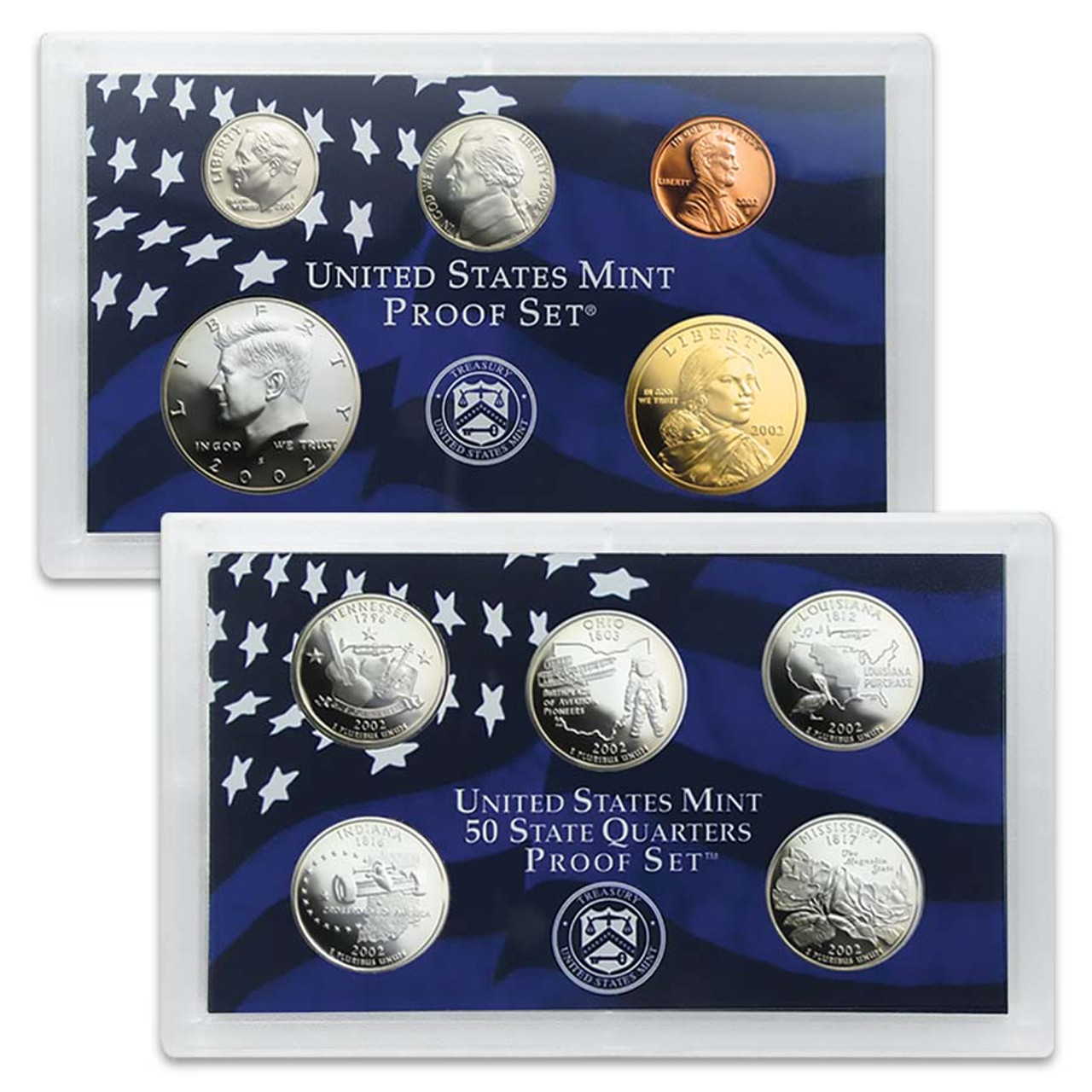 2002 Proof Set 10 Coins