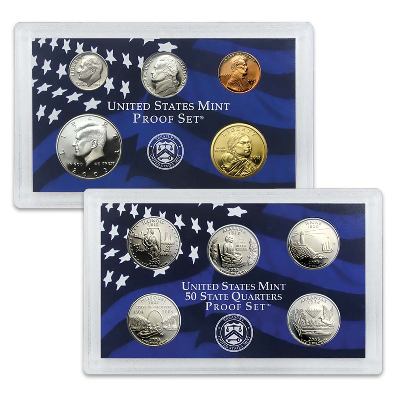 2003 Proof Set 10 Coins