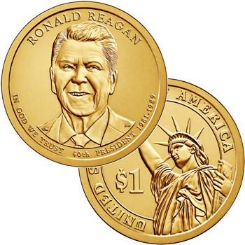 2016-P Ronald Reagan Presidential Dollar Brilliant Uncirculated