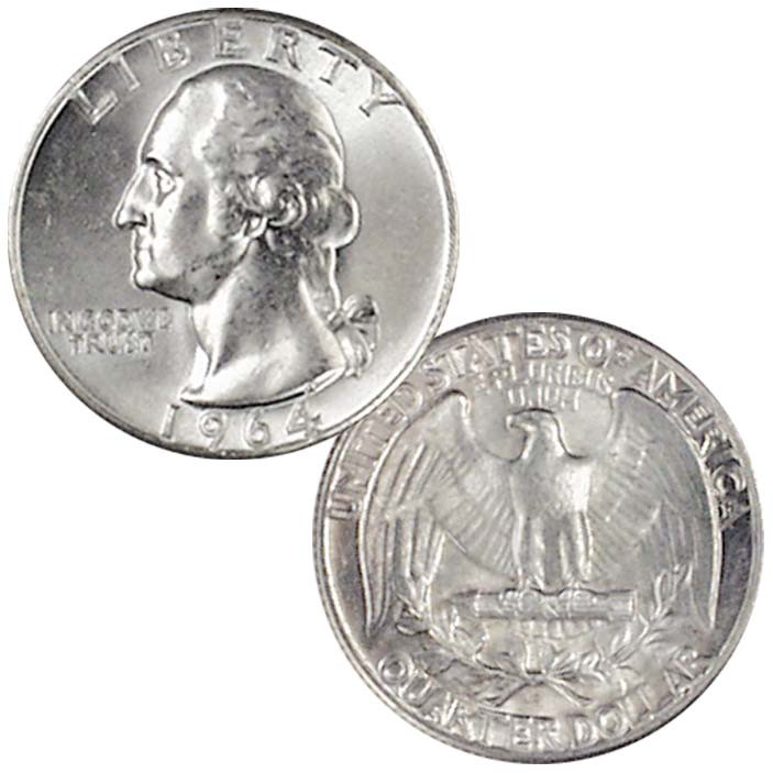 U.S. Silver Coins 1964 コレクション 1964 United States Mint Set | Silver - Uncirculated