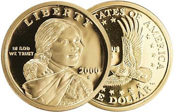 2000-S Sacagawea Dollar Proof | International Coins & Currency