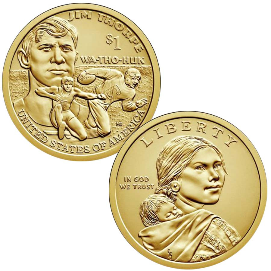 2018-P Native American Dollar Brilliant Uncirculated