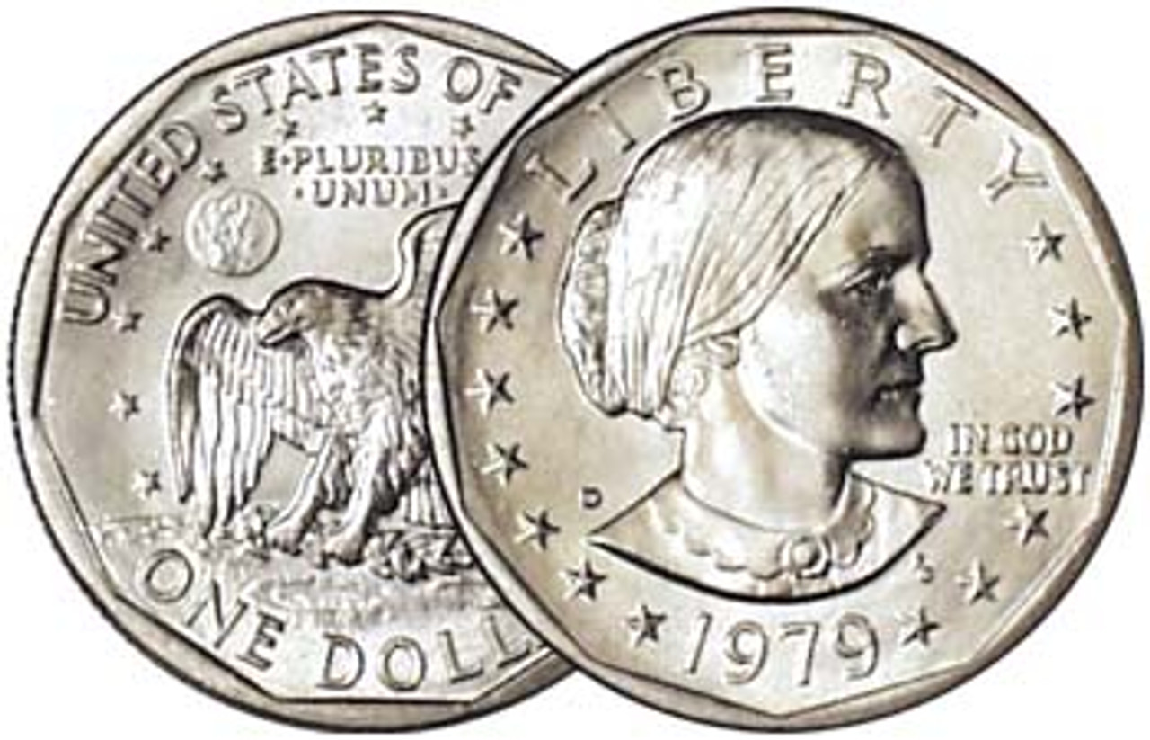 銀貨銀貨 1979 D Susan B. Anthony (SBA) Dollar