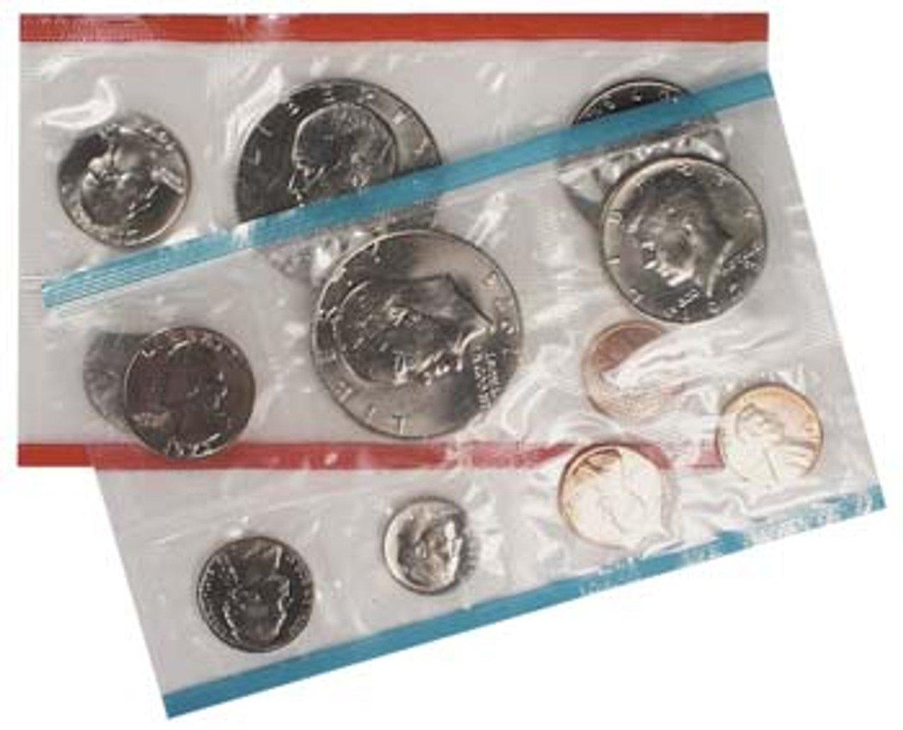 1973 Mint Set 13 Coins Image 1