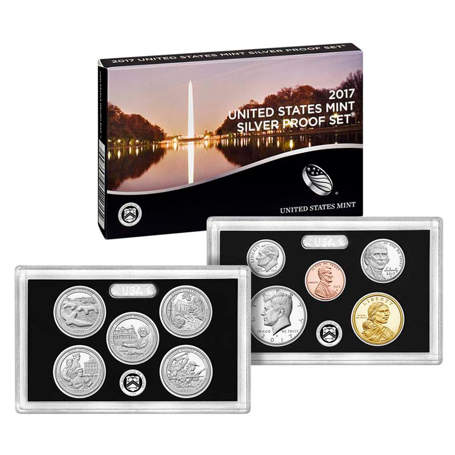 2017 Silver Proof Set 10 Coins | International Coins & Currency