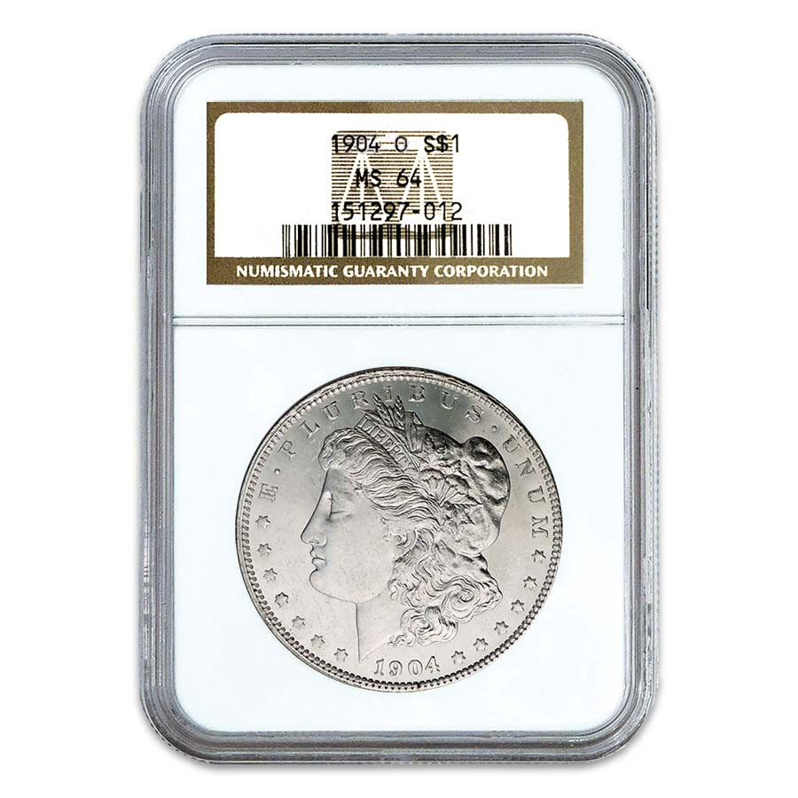 1904-O Morgan Silver Dollar Certified MS-64 | International Coins