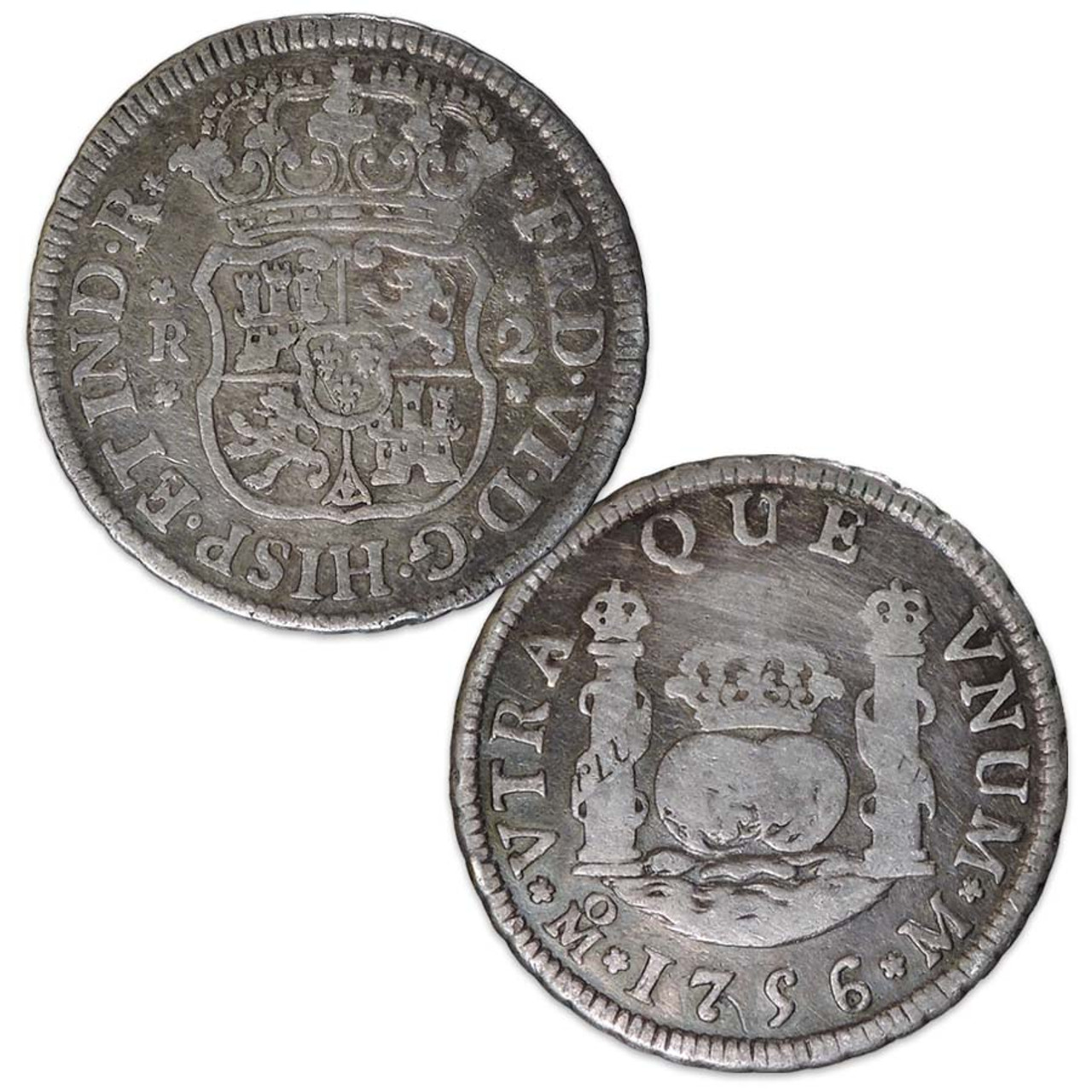 Mexico 1732-1772 Pillar 2 Reales