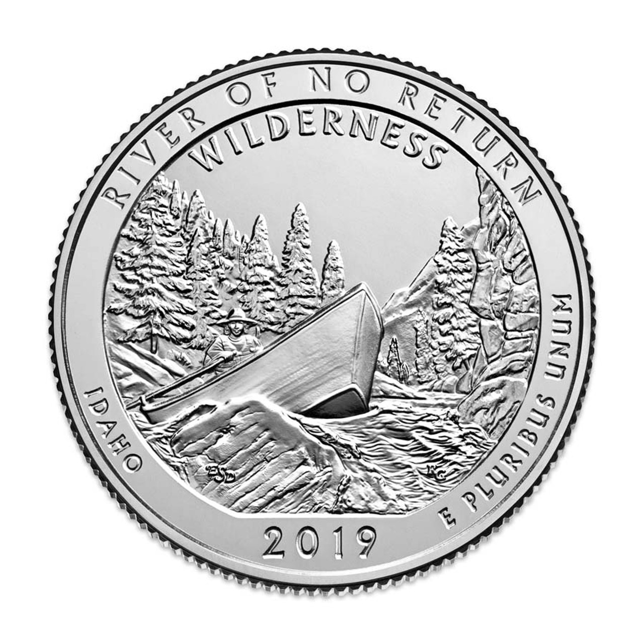 2019-P Frank Church River of No Return Wilderness Quarter Brilliant  Uncirculated