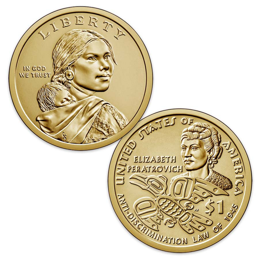 【最高鑑定】2020-S ネイティブアメリカン 1ドル硬貨 2020-D Native American Dollar Brilliant Uncirculated