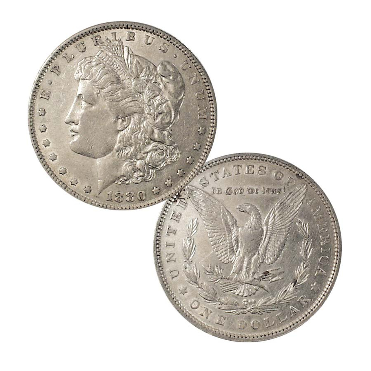 1880-P Morgan Silver Dollar Extra Fine 1880-P Morgan Silver Dollar Extra Fine