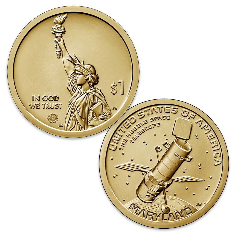 2020-P Maryland Innovation Dollar Brilliant Uncirculated
