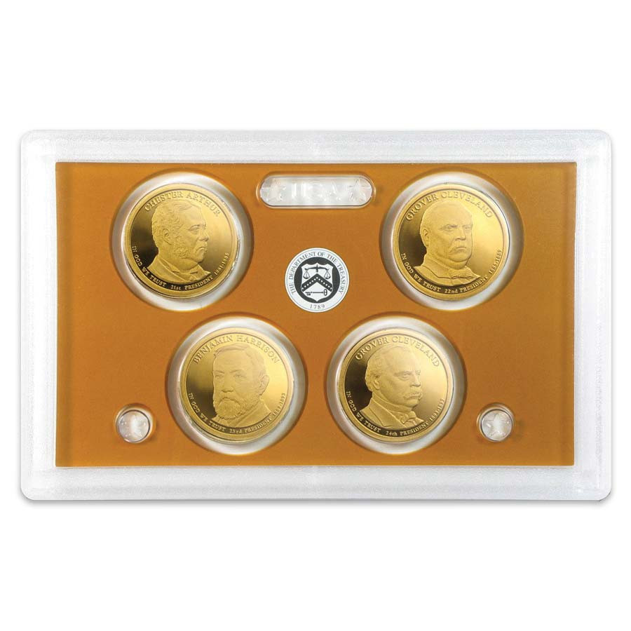 2012 Presidential Dollar Proof Set 4 Coins | International Coins