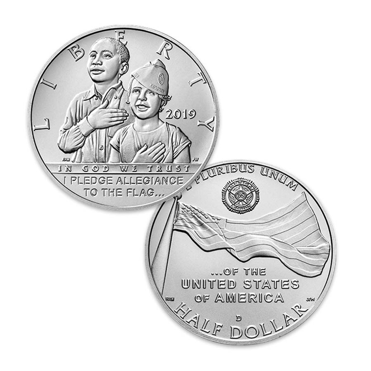 2019 American Legion 100th Anniversary Half Dollar Brilliant Uncirculated