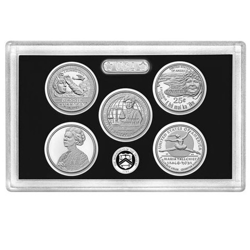 2023 American Woman Quarter Silver Proof Set 5 Coins 2023 American Woman Quarter Silver Proof Set 5 Coins