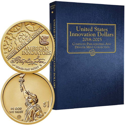 2018-Date P & D Innovation Dollar Brilliant Uncirculated Set with Album