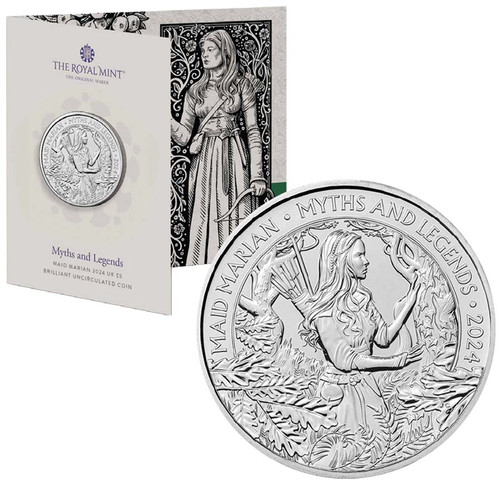 Great Britain 2024 Maid Marion £5 Brilliant Uncirculated