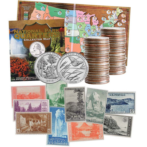U.S. Coins - Quarters - National Park Quarters - National
