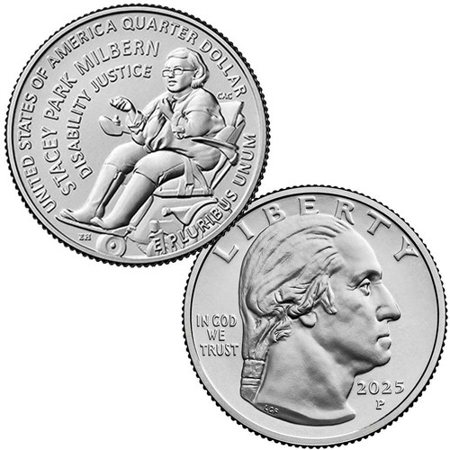 2025-D Stacey Park Milbern Quarter Brilliant Uncirculated