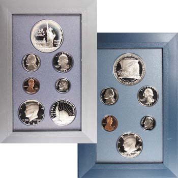 1986 & 1987 Prestige Proof Set Pair