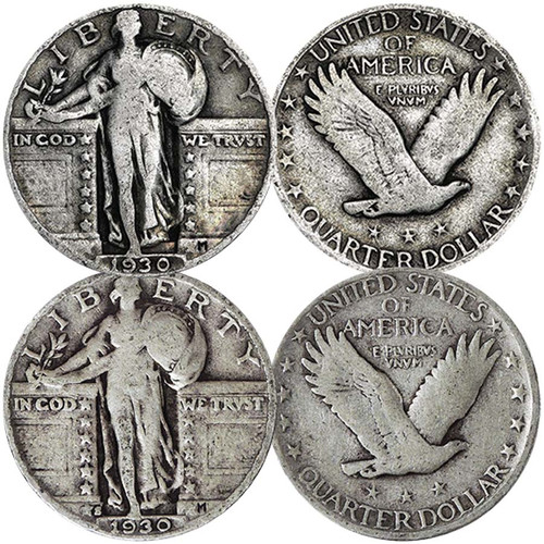 U.S. Coins - Quarters - Early Quarter Types - ICCoin