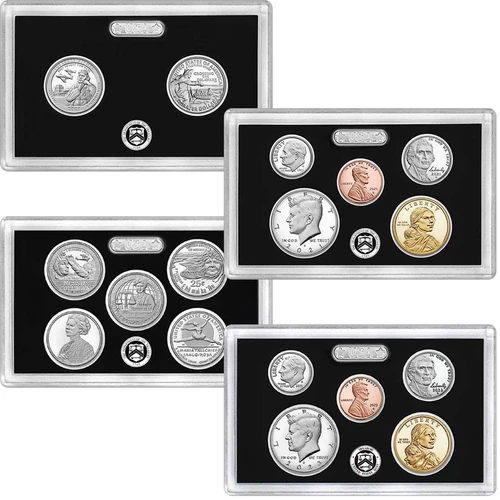 2021 & 2023 Silver Proof Set Pair